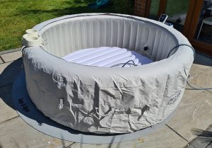 Inflated ready for filling